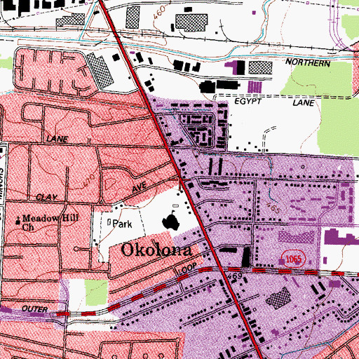 Topographic Map of Cita Con la Vida, KY