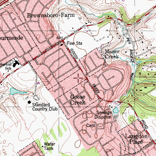 Topographic Map of New Life Church, KY
