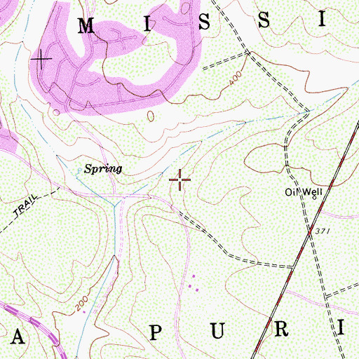Topographic Map of Mission La Purisima, CA