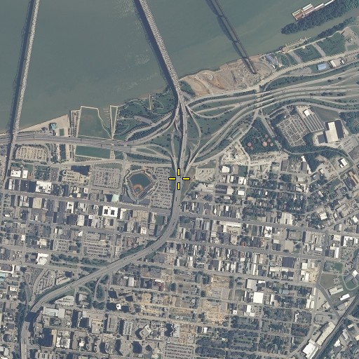 Aerial/Satellite Image of Interchange 137, KY