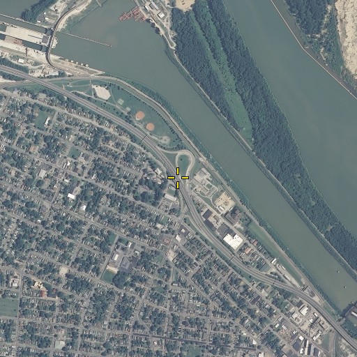 Aerial/Satellite Image of Interchange 3, KY