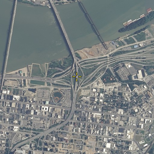 Aerial/Satellite Image of Interchange 5A, KY