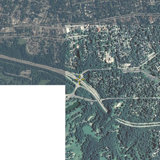 Aerial/Satellite Image of Interchange 8, KY