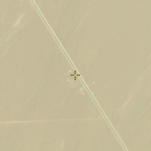 Aerial/Satellite Image of Santa Claus, AZ