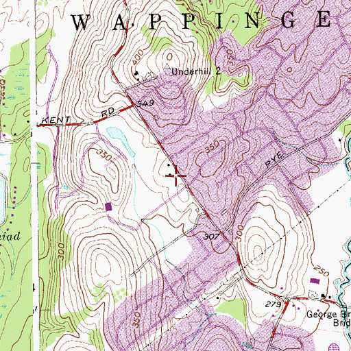 Topographic Map of Community Baptist Church, NY