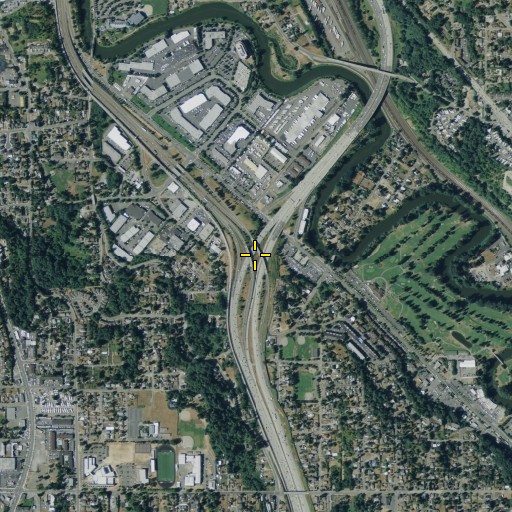 Aerial/Satellite Image of Interchange 156, WA