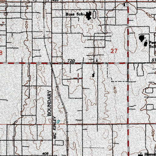 Topographic Map of Tacoma Samon Seventh Day Adventist Church, WA