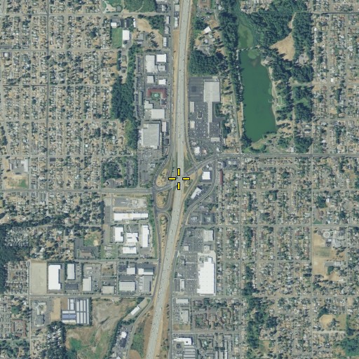 Aerial/Satellite Image of Interchange 129, WA