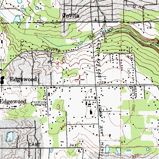 Topographic Map of Hedden Elementary School, WA