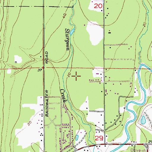 Topographic Map of Marysville Cooperative Program School, WA