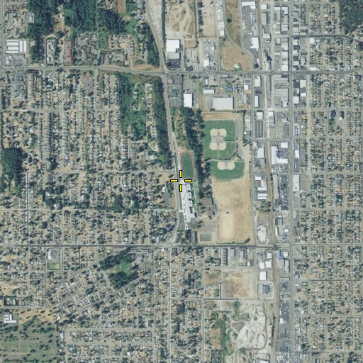 Aerial/Satellite Image of Mountain Meadow Elementary School, WA