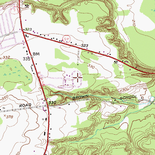 Topographic Map of Albany-Saratoga Speedway, NY