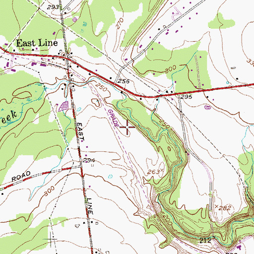Topographic Map of Shenantaha Creek Park, NY