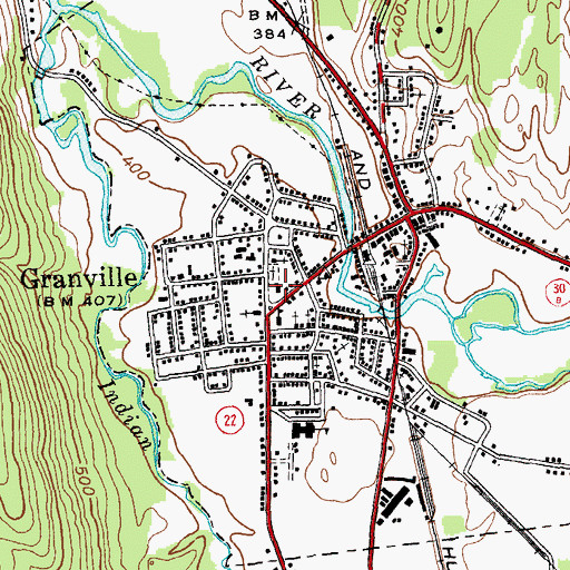 Topographic Map of Henry Hose Company 1, NY