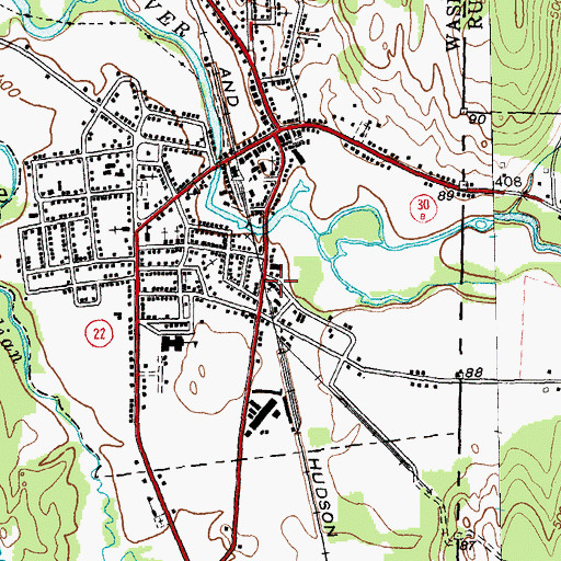Topographic Map of Saint Peter And Saint Paul Greek Catholic Church, NY