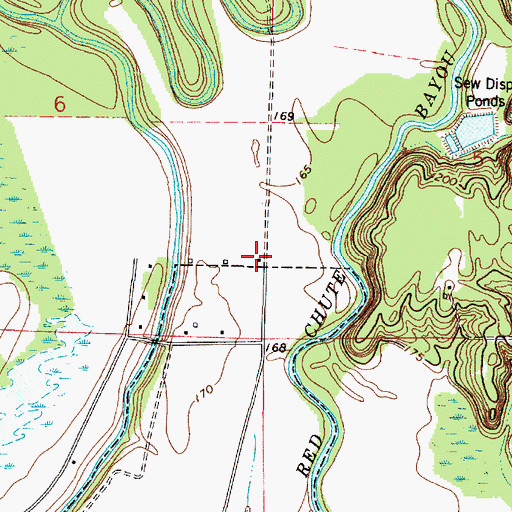 Topographic Map of Greenfield Child Development Center School, LA