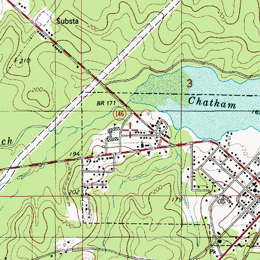 Topographic Map of Jasper Henderson Head Start Center School, LA