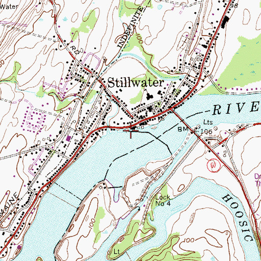 Topographic Map of Blockhouse Park, NY