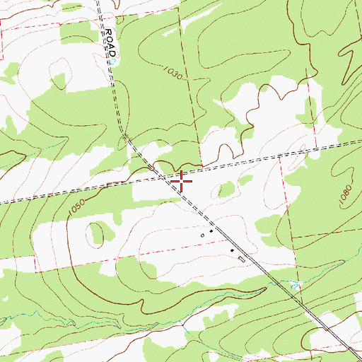Topographic Map of Whalen School (historical), NY