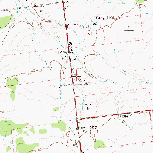Topographic Map of Boomhower School (historical), NY