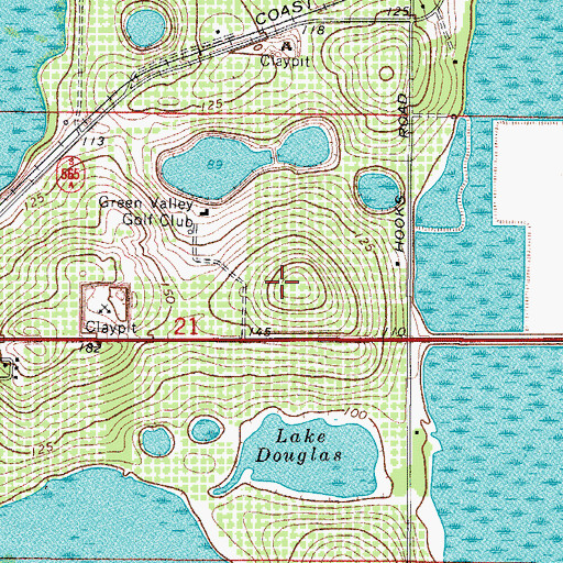 Topographic Map of Church of Jesus Christ of Latter Day Saints, FL
