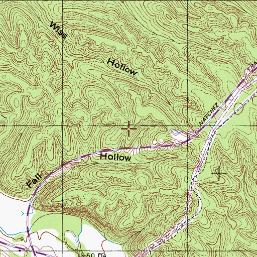Topographic Map of Commissioner District 2, TN