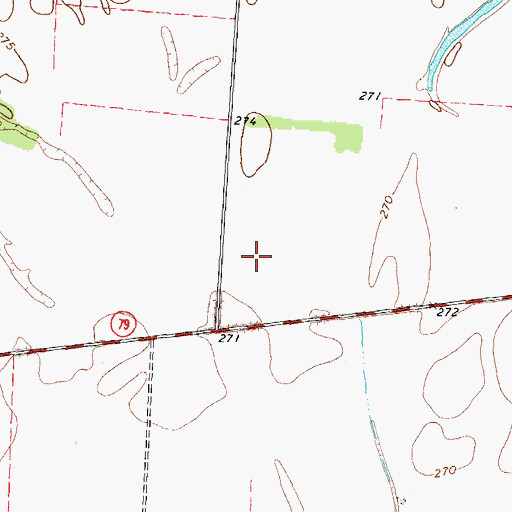 Topographic Map of Commissioner District 4, TN