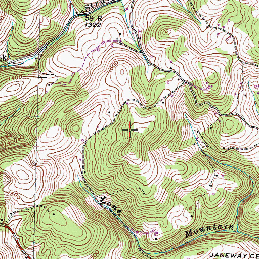 Topographic Map of Commissioner District 3, TN