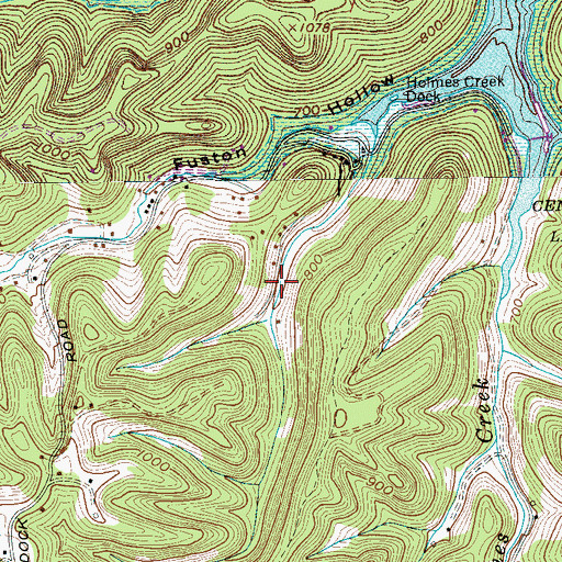 Topographic Map of Commissioner District 3, TN