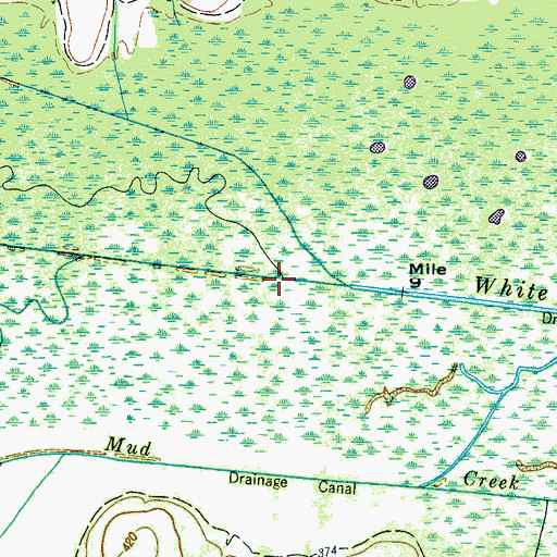 Topographic Map of Commissioner District 5, TN