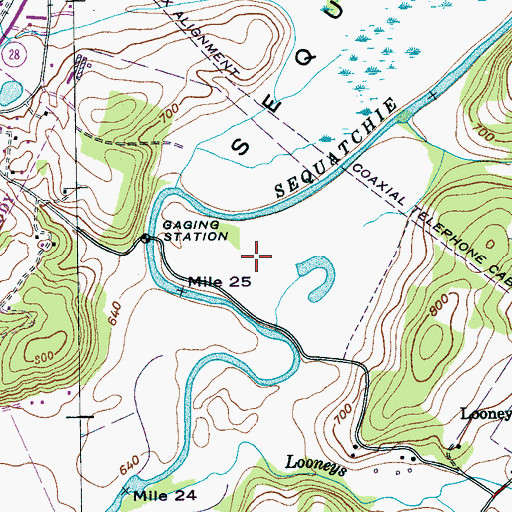 Topographic Map of Commissioner District 5, TN