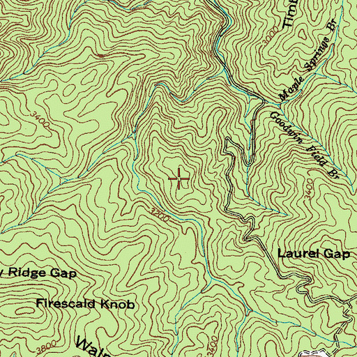 Topographic Map of Commissioner District 6, TN