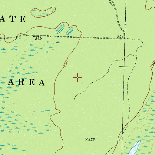 Topographic Map of Commissioner District 6, TN