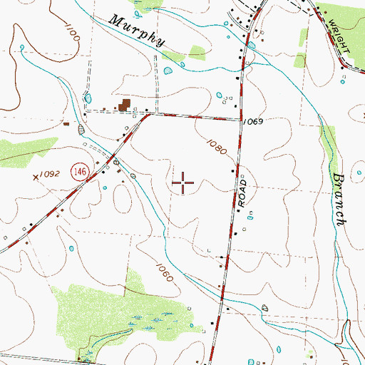 Topographic Map of Commissioner District 7, TN