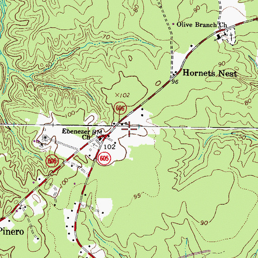 Topographic Map of Majesty Christian Academy, VA
