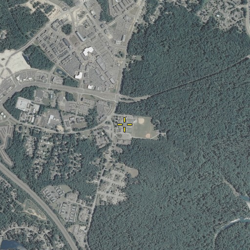 Aerial/Satellite Image of Berkeley Middle School, VA