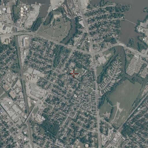 Aerial/Satellite Image of Berkley / Campostella Early Childhood Center, VA