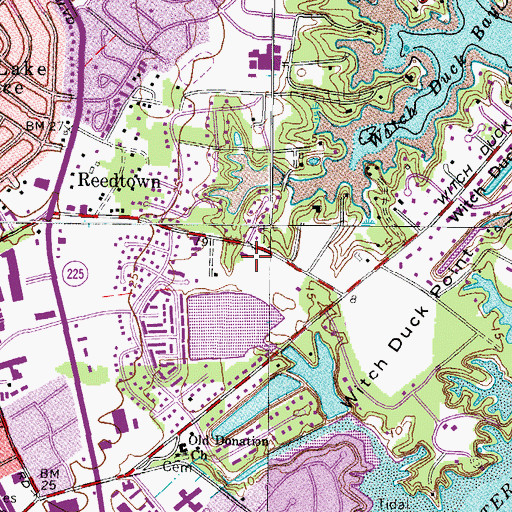 Topographic Map of Independence Christian School, VA