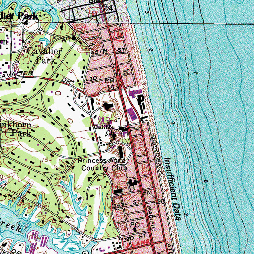 Topographic Map of Children's House of Galilee, VA