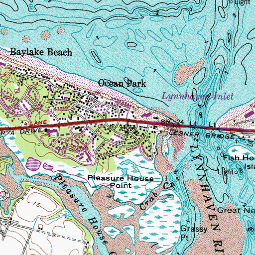 Topographic Map of Anchor Christian School, VA