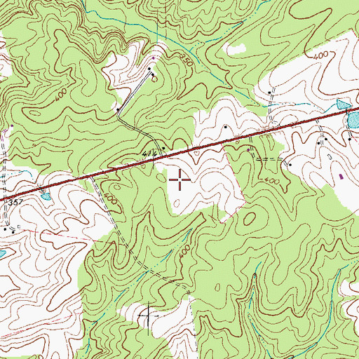 Topographic Map of Locust Grove Elementary School, VA