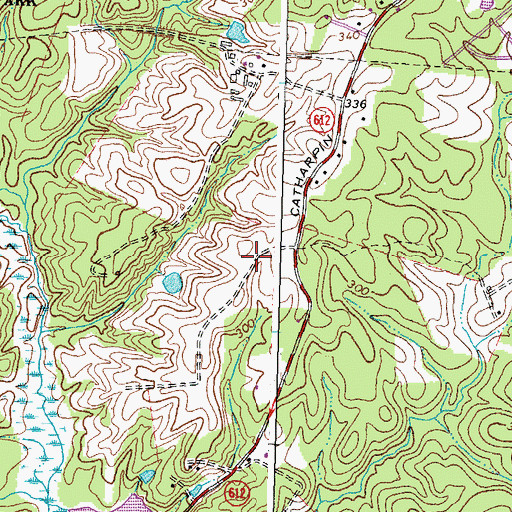 Topographic Map of Wilderness Elementary School, VA