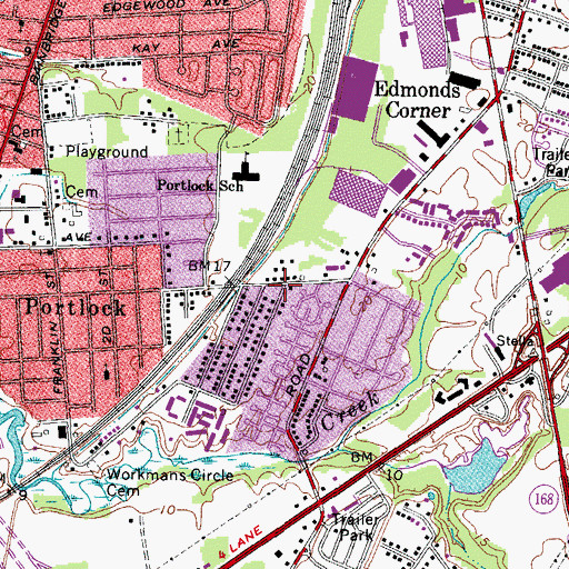 Topographic Map of Cathedral of Faith Christian School, VA