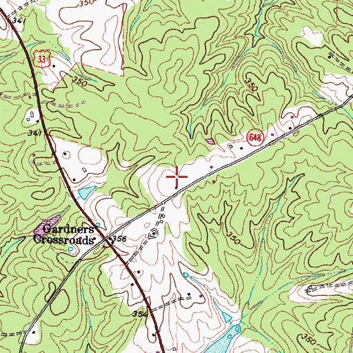 Topographic Map of Jouett Elementary School, VA
