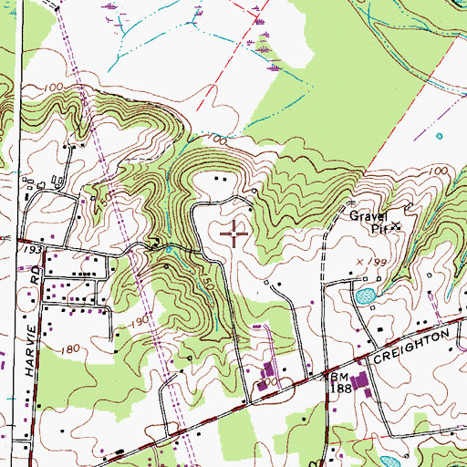Topographic Map of Arthur R Ashe Jr Elementary School, VA