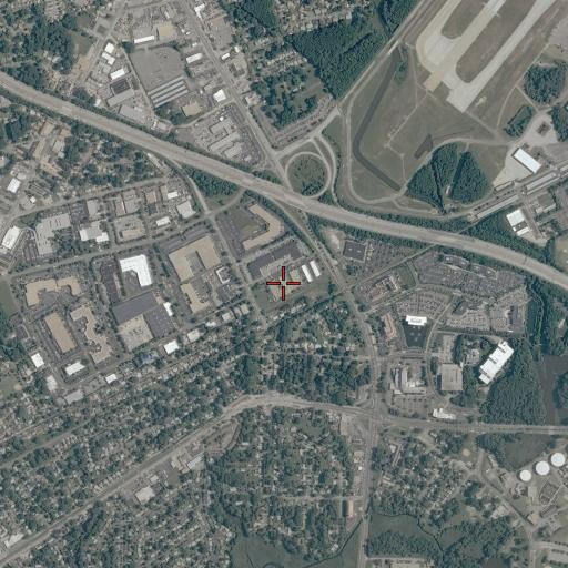 Aerial/Satellite Image of Johnson and Wales University - Norfolk, VA