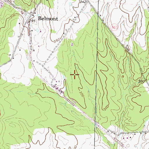 Topographic Map of Newton - Lee Elementary School, VA