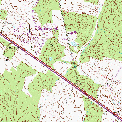 Topographic Map of Marymount University - Loudoun Campus, VA