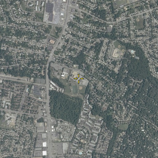 Aerial/Satellite Image of Bryant Head Start Program Alternative Center, VA