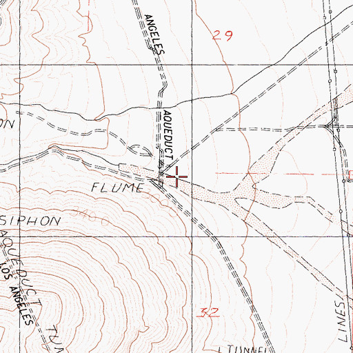 Topographic Map of Noname Canyon, CA